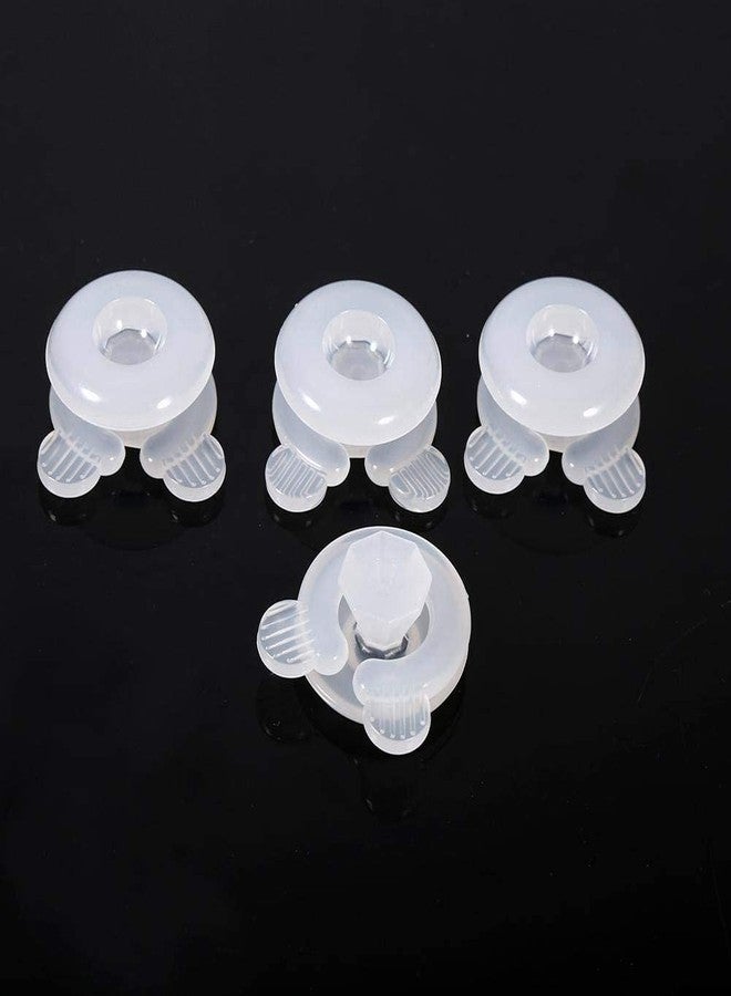 Qiterr Duvet Clips, 4 PCS Quilt Cover Clip, Duvet Button Clips, Bed Duvet Quilt Cover Clips, Comforter Grippers, Bed Duvet Clips Fasteners Bedroom Bedding Quilts Fixing Holder Gripper Plastic - Image 1