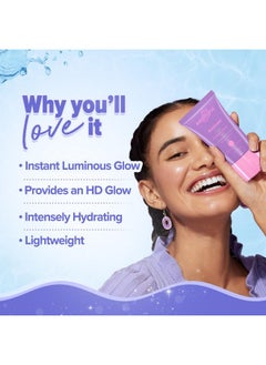 Aqualogica Illuminate+ Lush Strobe Cream With Wild Berries And Alpha Arbutin - 30G  - Image 3