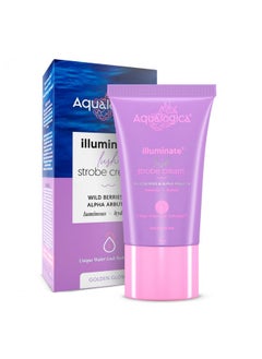Aqualogica Illuminate+ Lush Strobe Cream With Wild Berries And Alpha Arbutin - 30G  - Image 1