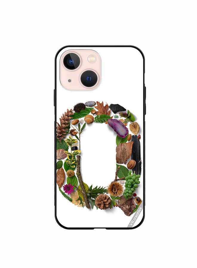 VR CREATIVE Protective Case Cover For Apple iPhone 13 mini Alphabet Q Design Multicolour - Image 1