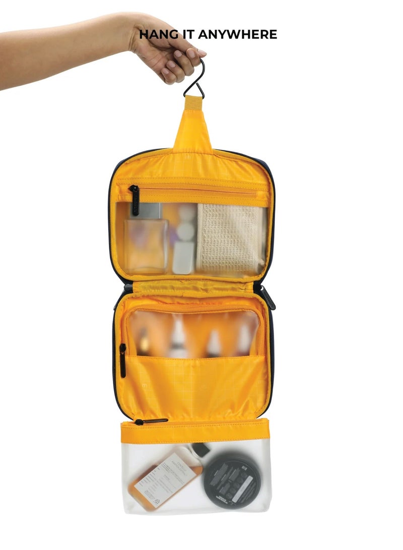 Mokobara The Hanging Toiletry Bag Private Island, Blue - Image 5