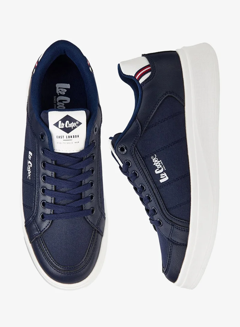 Men's Solid Lace-Up Sneakers