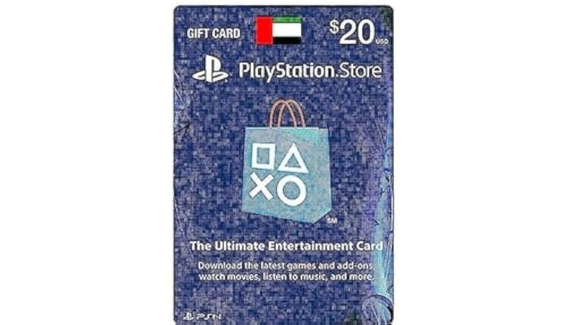 Gift Card PlayStation 4 Store 20$ UAE