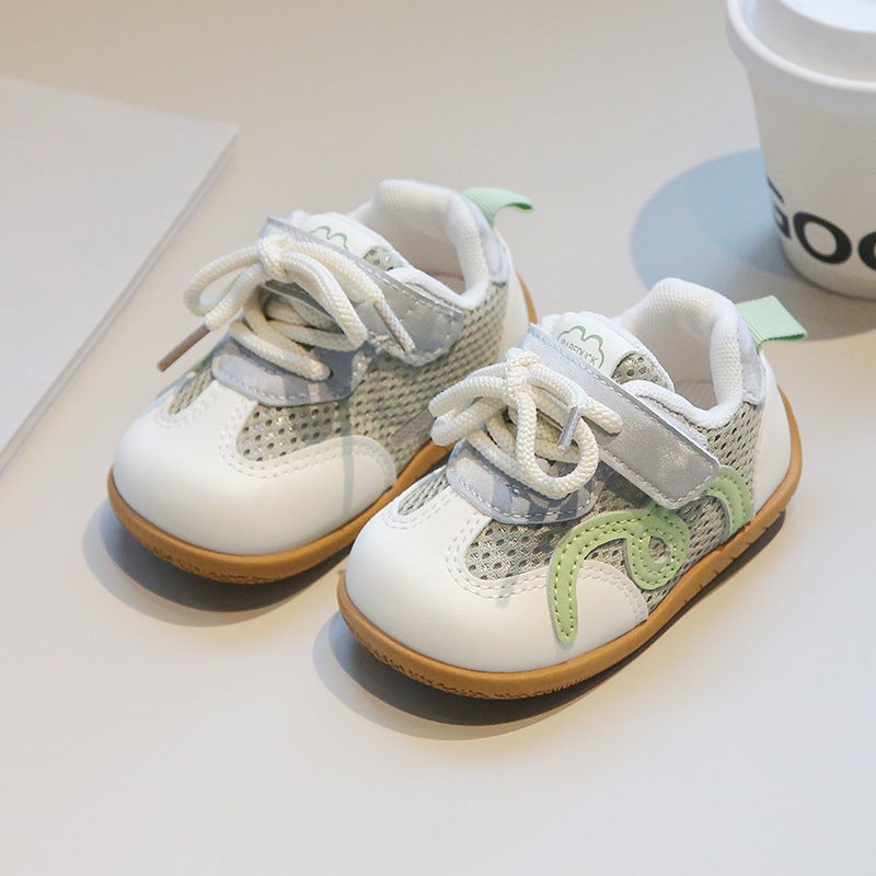 Mesh Sneakers Lightweight Flexible Sole Walking Shoes For Kids Indoor And Outdoor Activities - Image 4