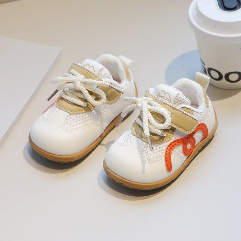 Mesh Sneakers Lightweight Flexible Sole Walking Shoes For Kids Indoor And Outdoor Activities - Image 3