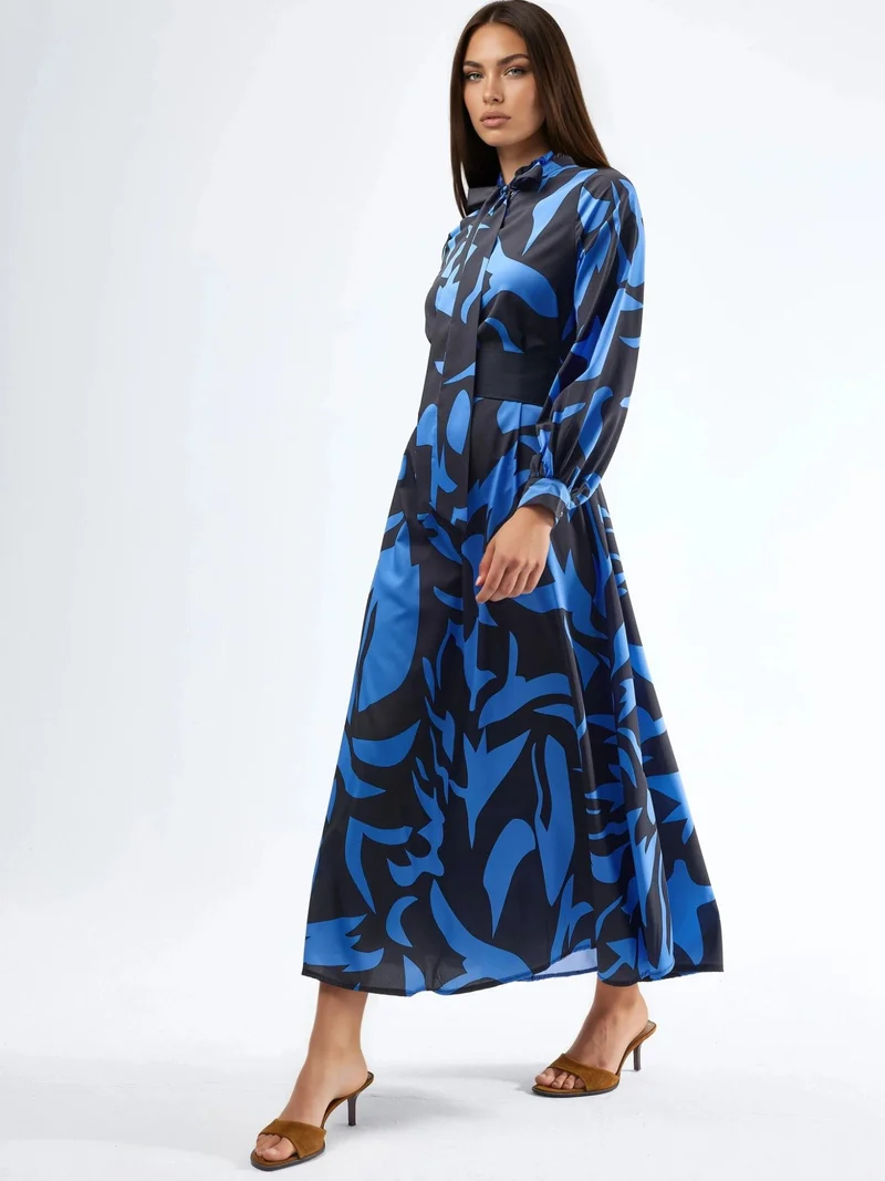 Jennyfer Belt Detailed Maxi Dress