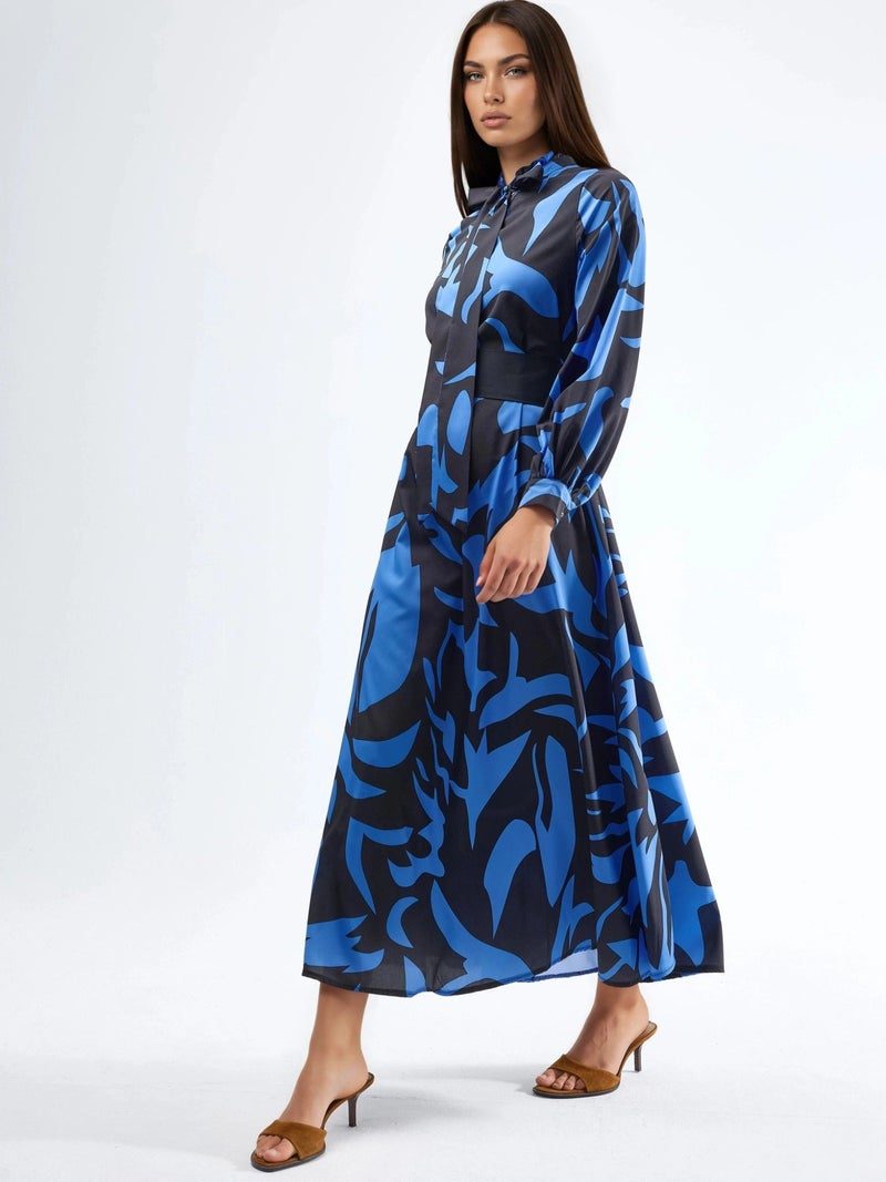 Jennyfer فستان ماكسي مزين بحزام - Image 2