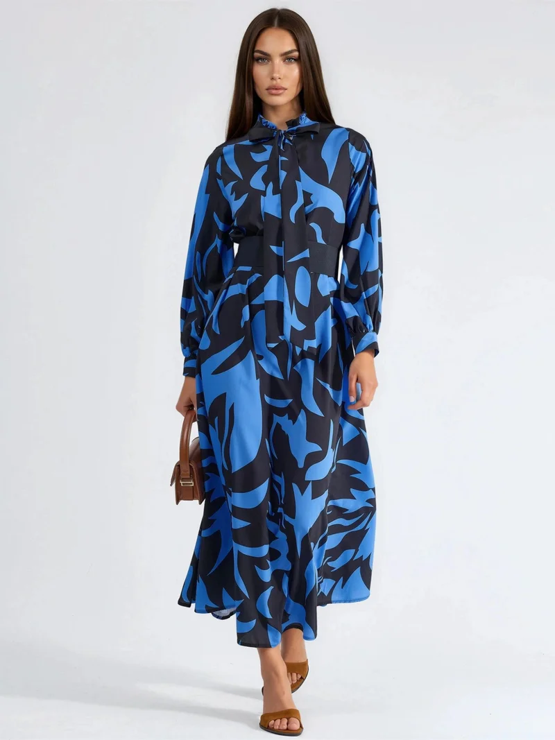 Jennyfer Belt Detailed Maxi Dress