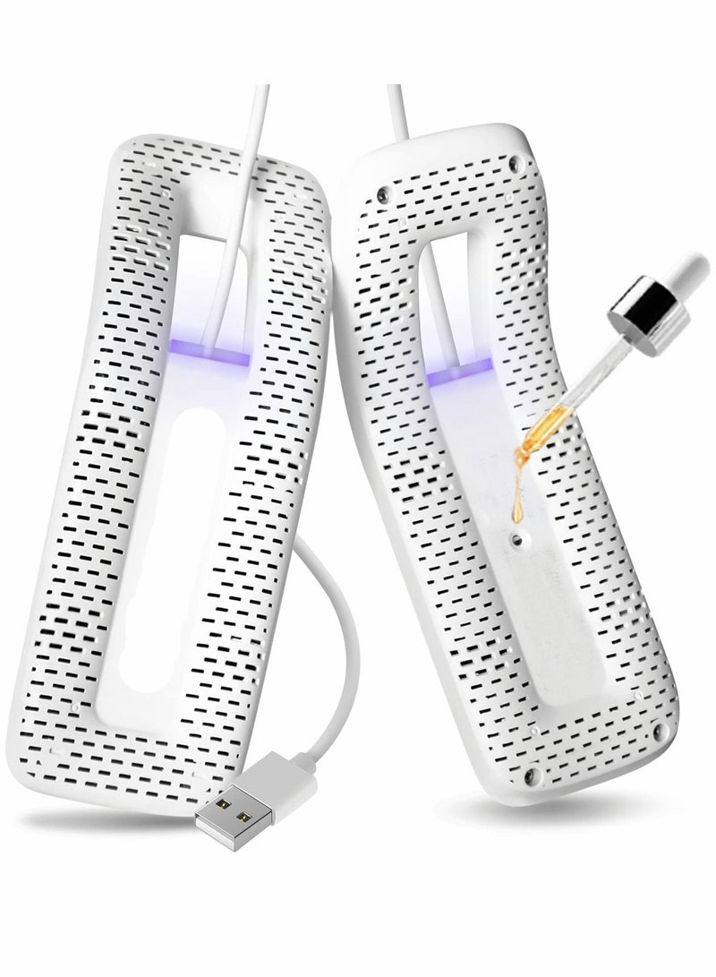 SYOSI Shoe Deodorize Dryer, Portable Footwear Dryers Machine, USB No Plugs Needed Boot Dryer for Work Boots, Ski Boots, Socks, Gloves and More Great for Travel - Image 1