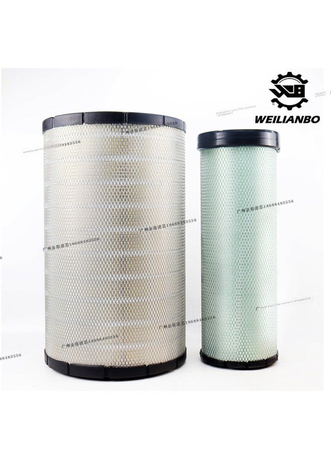 Excavator Shandong Lingong LG 360 400F Oil Diesel Grid Air Filter Oil-water Filter Maintenance Accessories-Specifications:Large And Small Machine Filter + Diesel Filter + Oil Water Belt Cup-color:standard  - Image 3