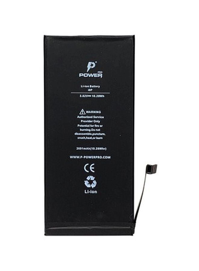Power Pro 2691mAh High-Capacity Replacement Battery Compatible with iPhone 8 Plus – Premium Lithium Battery with Long-Lasting Power, Stable Performance & Safe Built-in Protection – Easy Installation, Black – Ideal for Restoring Battery Life & Reducing Charging Time - Image 1