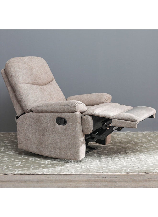 DANUBE HOME V2 Benedict 1 Seater Fabric Recliner Modern Design One Seat Relaxing Chair Living Room Furniture 86x99x99cm  - Image 3