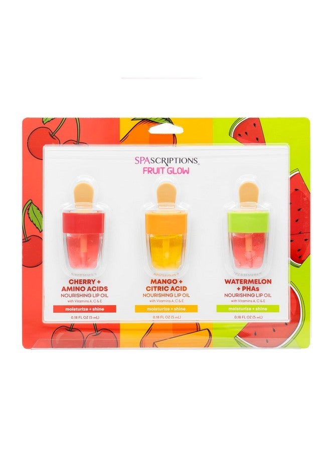سباسكريبشنز زيوت الشفاه المتنوعة - الكرز، المانجو، البطيخ - Image 1