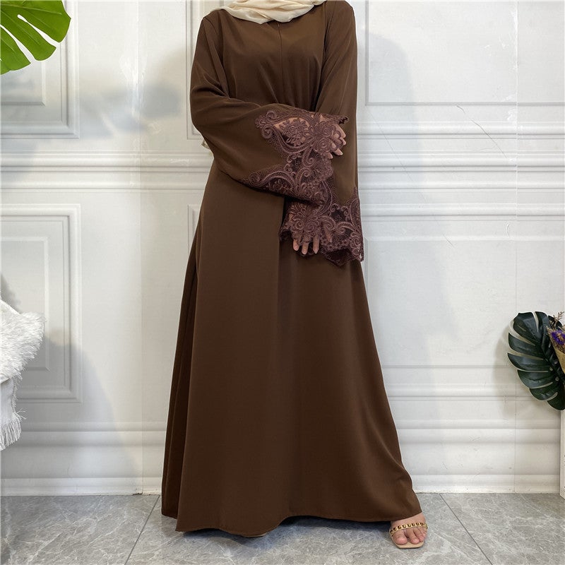 monica fashion Cross-Border Fashion Hot-Selling Nida Front-Zip Dress - Image 1