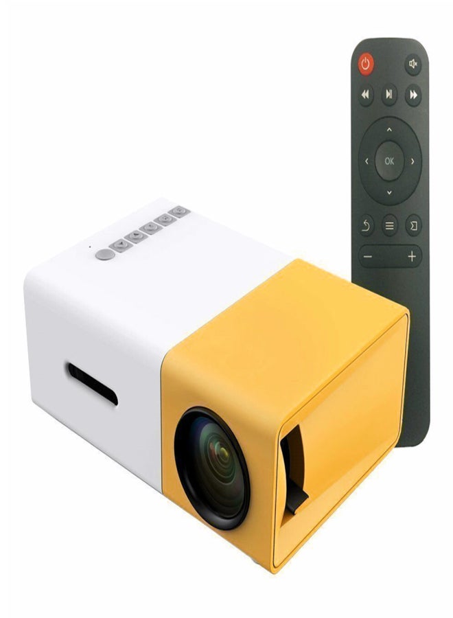 YG300 Mini Projector Audio YG-300 HD USB Mini Projector Support 1080P Home Media Player Home Theater Cinema - Image 1