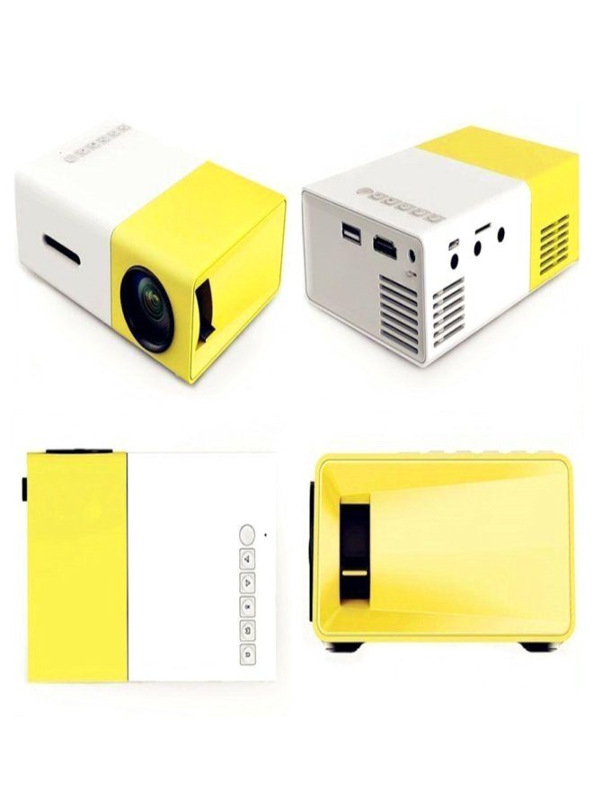 YG300 Mini Projector Audio YG-300 HD USB Mini Projector Support 1080P Home Media Player Home Theater Cinema - Image 2