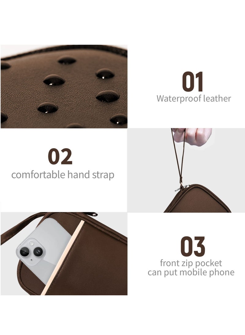 Y&D - Travel Cable Organizer Bag Pouch - Waterproof Portable All-in-One Electronic Accessories Carry Case for Cables Chargers Phones Hard Drives SD Cards - Image 1