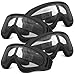 POKONBOY 4 Pack Protective Goggles Safety Glasses Eyewear Compatible with Nerf Guns for Kids Teens Game Battle Black - Image 3