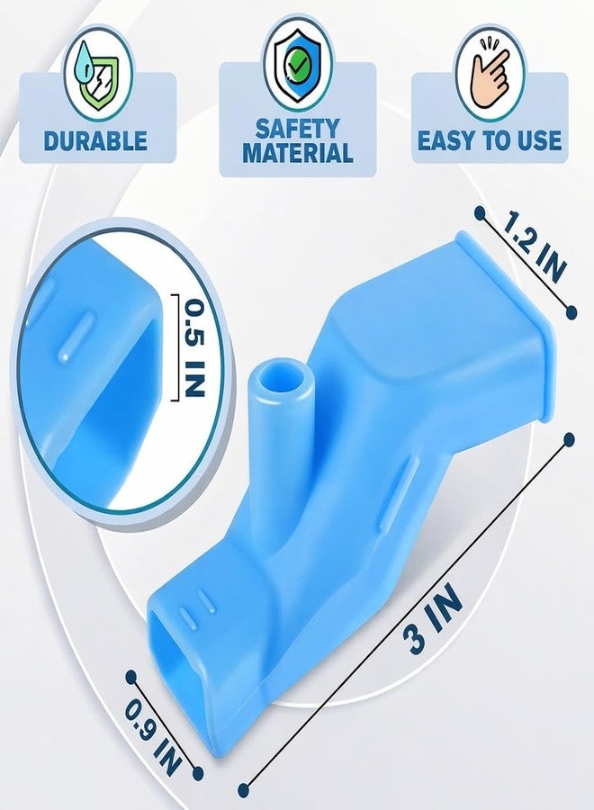 HOYEHOLA 2 PCS Silicone Faucet Tap Extender for Kitchen Sink | Water Flow Extension & Splash Guard | Soft, Durable | Fits Most Standard Taps | Multicolor - Image 4