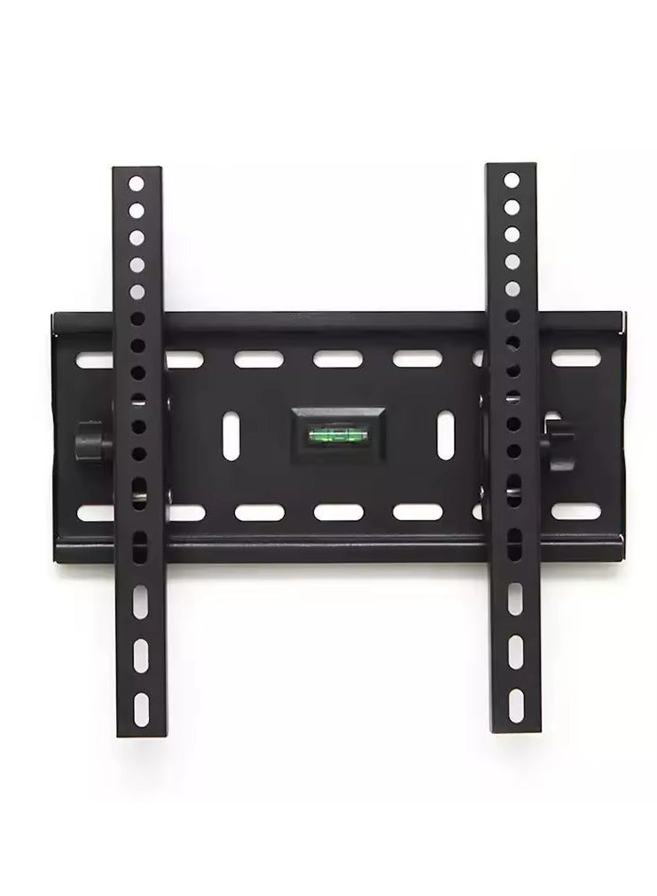 Lucky Sky حامل تلفزيون جداري مائل LS-42T للشاشات من 22 إلى 42 بوصة، فيزا 300×300 ملم، حمولة 45 كجم، يبعد 50 ملم عن الحائط، ميل ±15 درجة