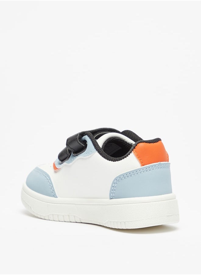 LBL by Shoexpress - Boy's Paneled Sneakers with Hook and Loop Closure - Image 1