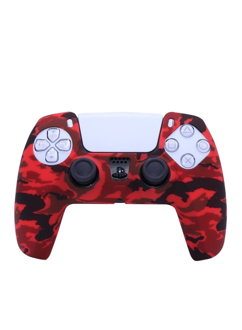 Silicone Shell Accessories For Sony 5 PS5 Wireless Controller Handles With Ergonomic Soft Ultra-Thin Silicone Protective Cover Gamepad Casefor Playstation 5 DualSense Wireless Controller - Image 1