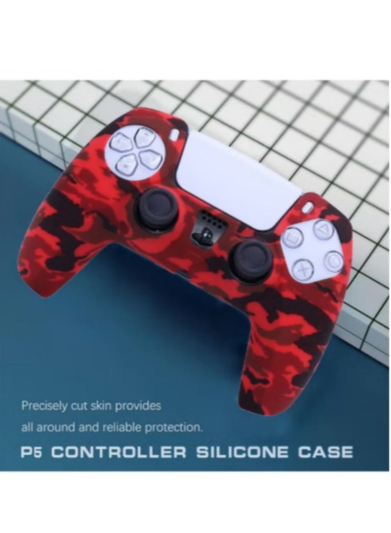 Silicone Shell Accessories For Sony 5 PS5 Wireless Controller Handles With Ergonomic Soft Ultra-Thin Silicone Protective Cover Gamepad Casefor Playstation 5 DualSense Wireless Controller - Image 5