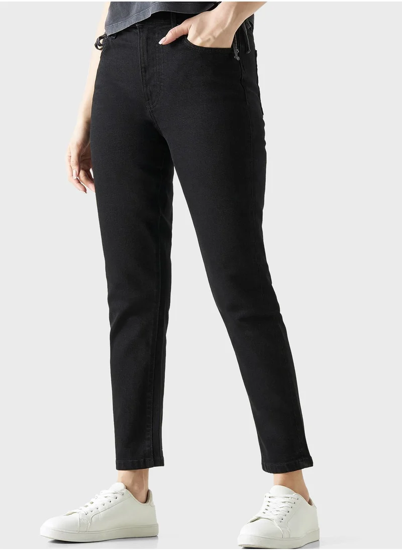 لي كوبر High Waist Skinny Jeans