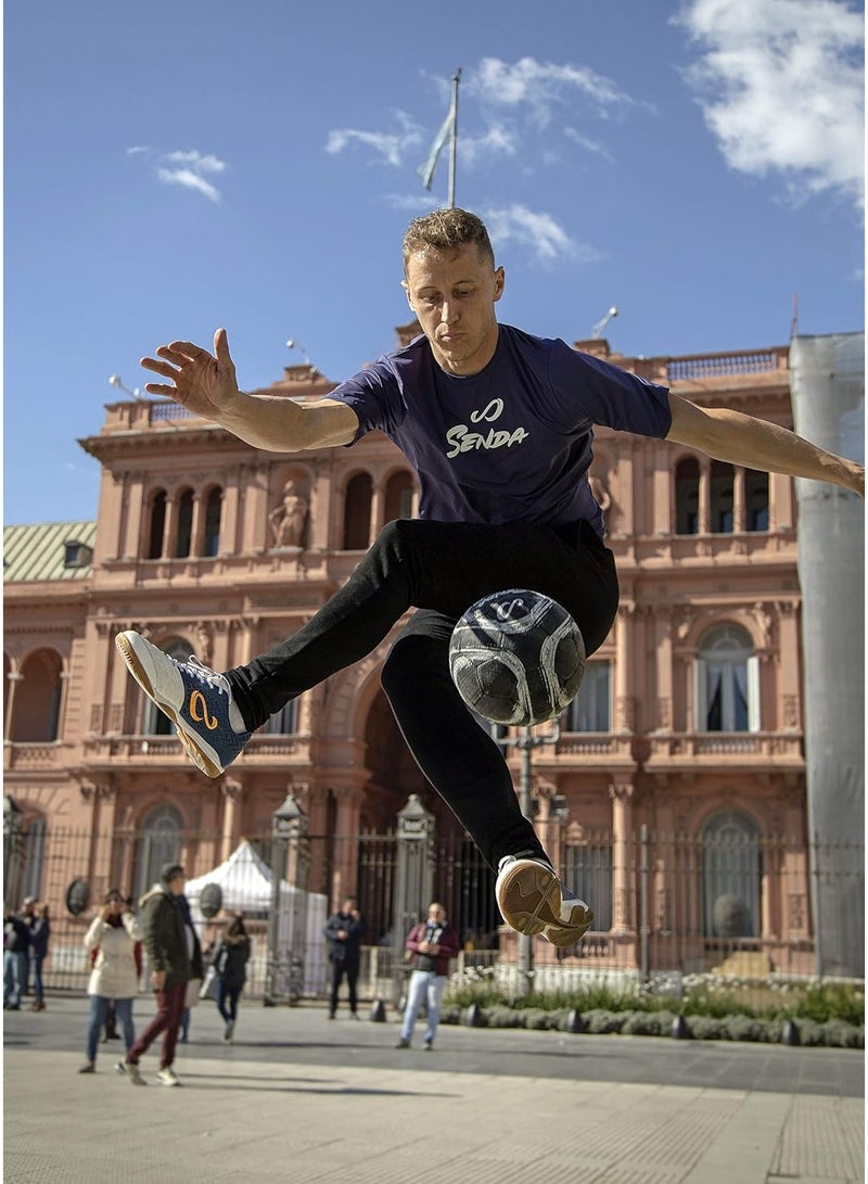Senda Street Soccer Series:Street Soccer, Size 4, Black/White - Image 4