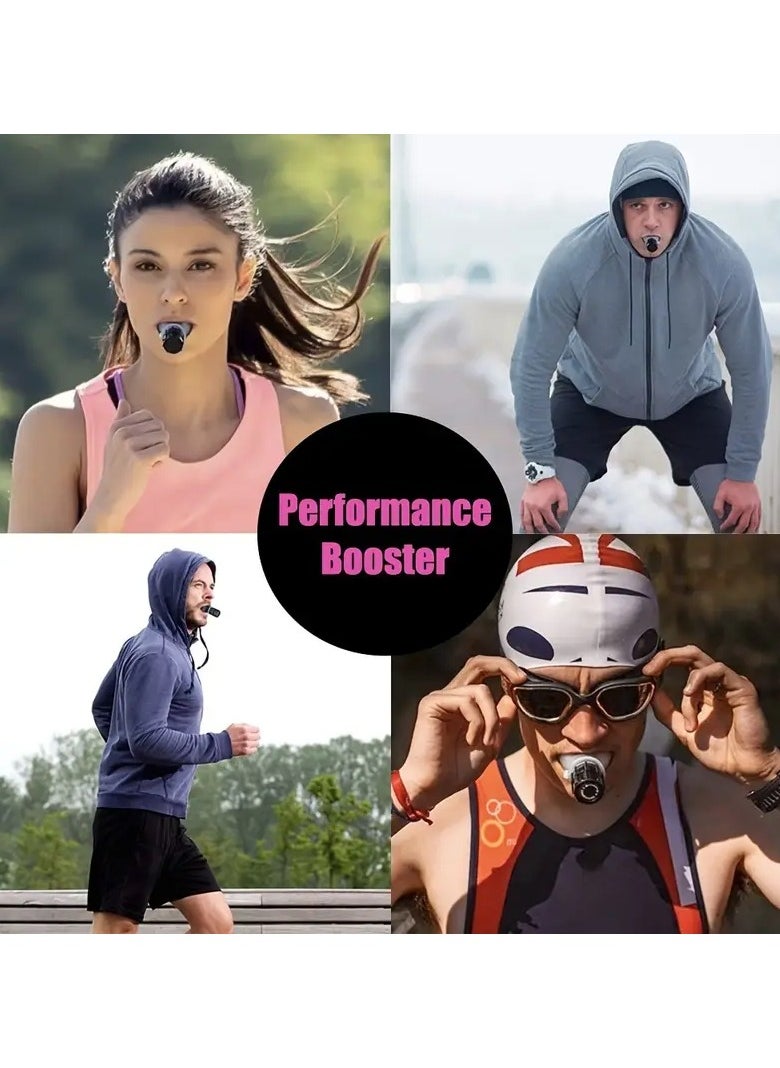 1pc Breathing Trainer With Adjustable Resistance, For Improved Lung Capacity And Fitness Training