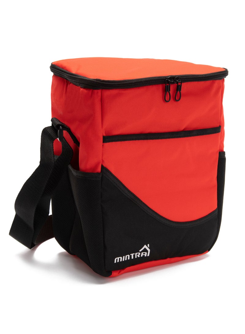 Folded Cooling Bag 31x20x17cm , Perfect for keeping your Favorite Food products Hot or Cold. Come in Vibrant Assorted colors