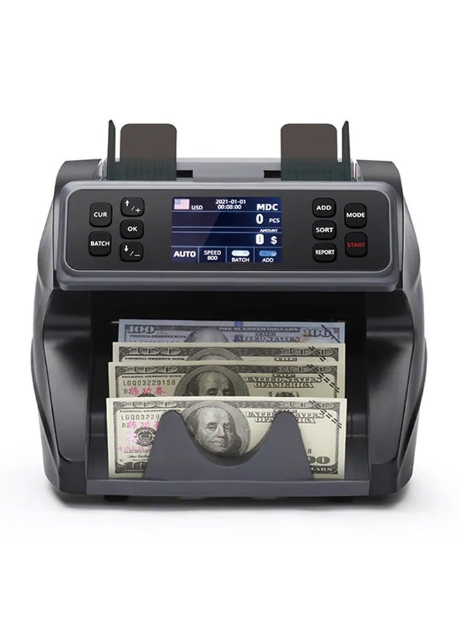 Mixed money sorting and counterfeit detection machine / dollar - euro - Chinese yuan - Turkish lira / FT-500S - Image 1