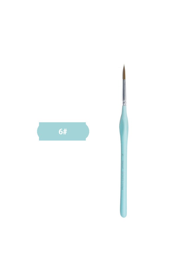 Nine Extremely Three-sided Drawing Pen Watercolor Gouache Brushwork Outline Tracing Pen Drawing Surface-drawing Photo Pen Extra Traditional Chinese Painting Hand-painted - Image 1
