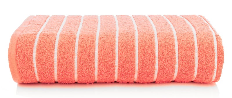 Casa Copenhagen - Egyptian Cotton Ecstatic 1 Pcs Large Bath Towel (75 X 150cm) Colour : Malibu Peach - Image 1