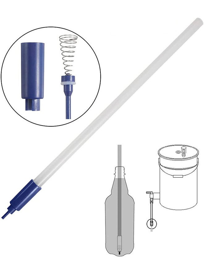 Generic - 285mm Spring Loaded Bottle Filler Bottling Wand for Home Brewing Fruit Juice Making - Image 1