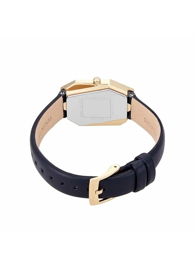 Michael Kors Women Michael Kors Women’s Watch MK4880 – Suri Round Design with Black Genuine Leather Strap - Image 4