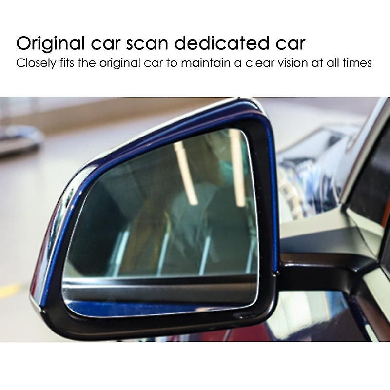 لـ Tesla Model Y عدسة بيضاء مرآة مركبة خلفية زاوية عريضة للارتداد - Image 4