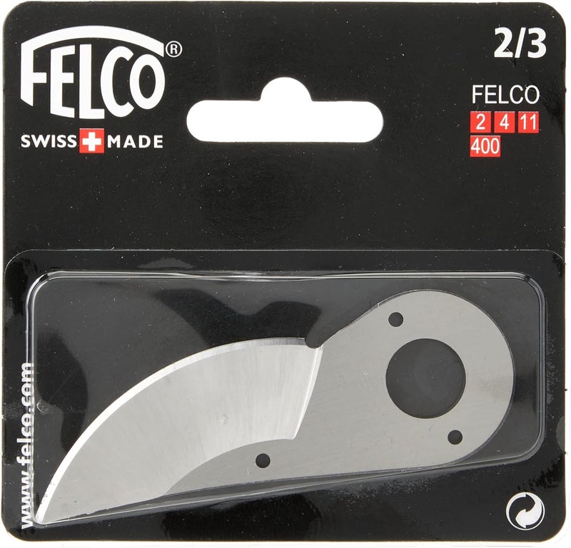 FELCO Hand Pruner Replacement Blade (2/3) for hand pruner models: F2, F4 & F11 - Spare Cutting Blade for Garden Pruning Shears & Bypass Clippers (Single Pack) - Image 1