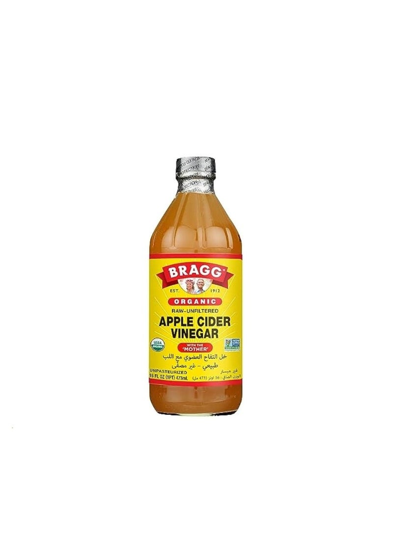 Bragg Bragg Organic Raw Apple Cider Vinegar 473ml  - Image 1