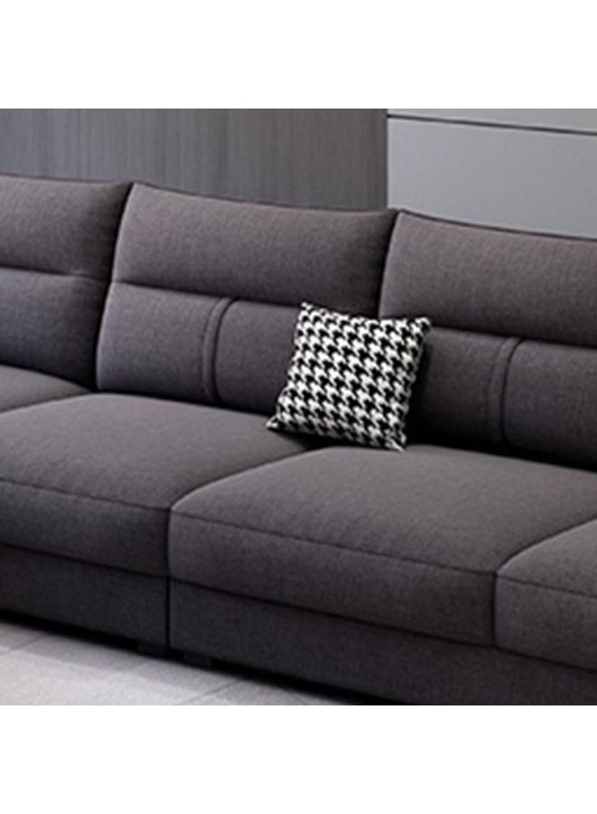 Zayn comforts Modern L-Shaped Living Room Sofa with Chaise and Concealed Support - Image 3