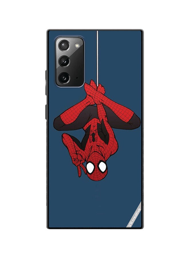 VR CREATIVE Protective Case Cover For Samsung Galaxy Note20 5G Spiderman Design Multicolour - Image 1