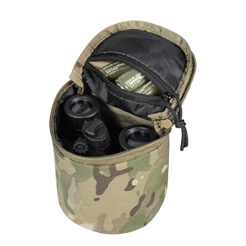 Lonloke Tactical NVG Pouch，MOLLE Night Vision Carrying Case，Soft Padded Multi-Purpose Utility Pouches. (MC) - Image 1