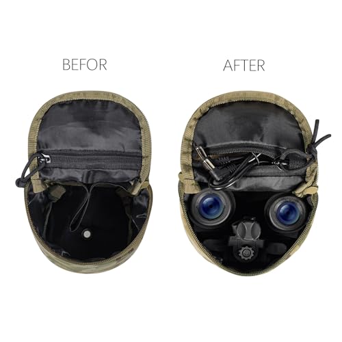 Lonloke Tactical NVG Pouch，MOLLE Night Vision Carrying Case，Soft Padded Multi-Purpose Utility Pouches. (MC) - Image 3