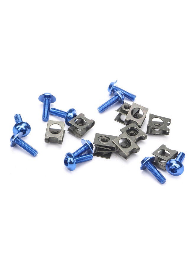 MUNTAQI Pack Of 10 Motorcycle Fairing Bolts - Image 3