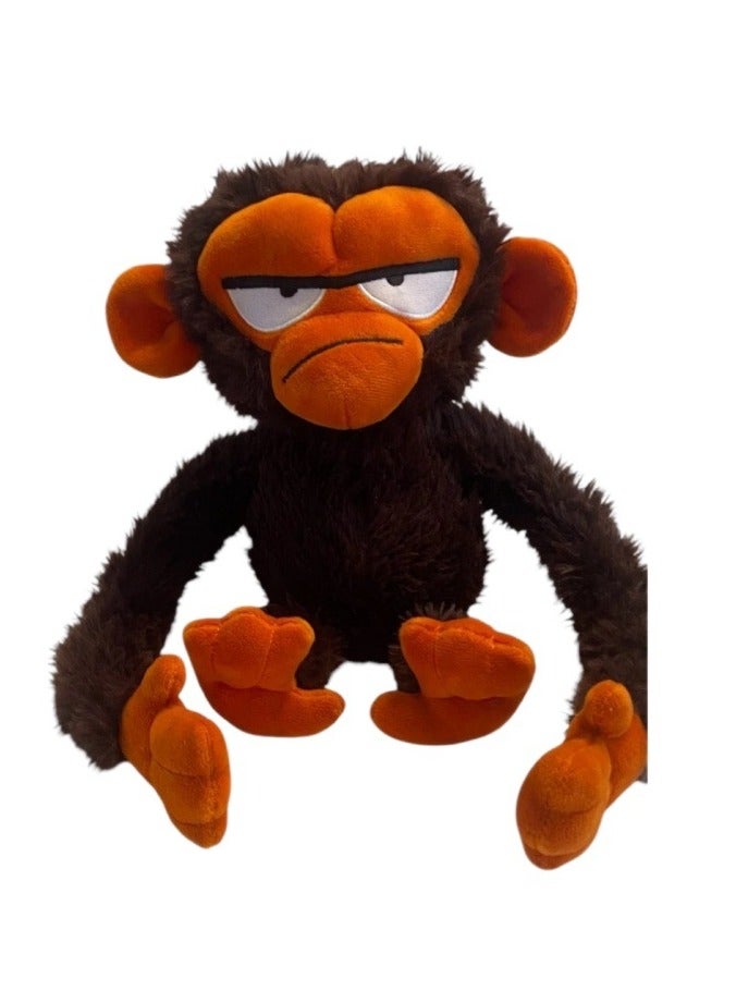 General The NEW Grumpy Monkey Plush plush toy is a special gift for a friend and can be used as a room decoration ornament  - Image 1