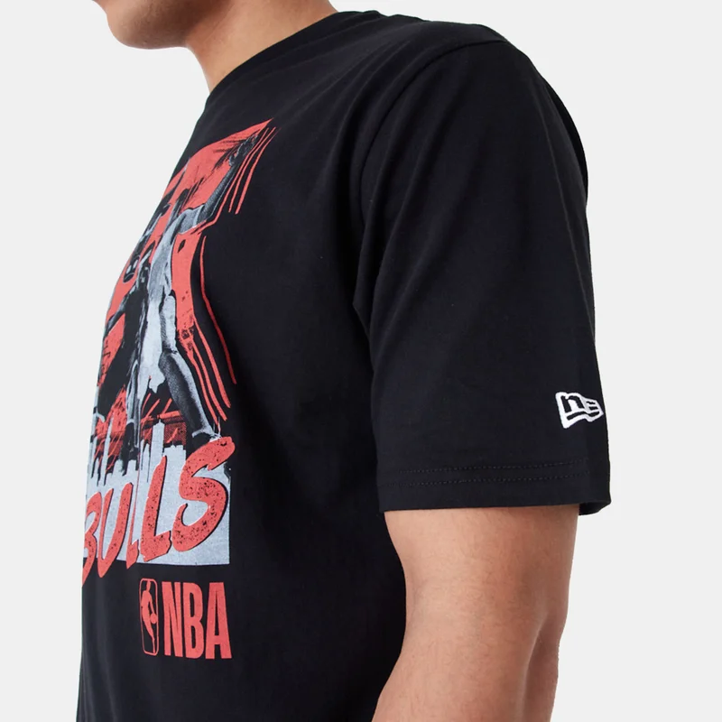 NEW ERA Men's NBA Chicago Bulls Player Graphic T-Shirt