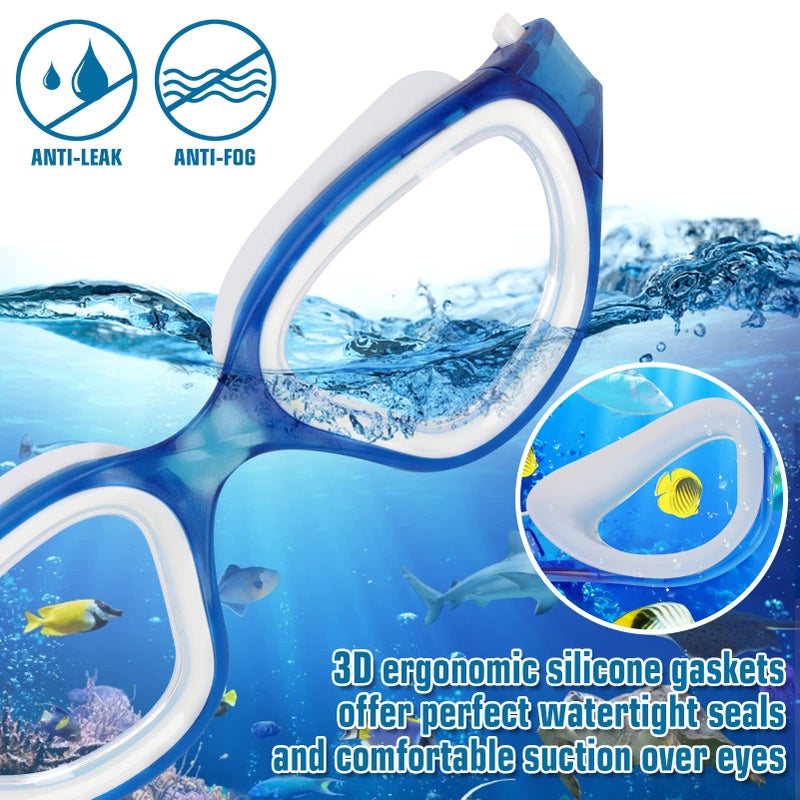 WIN.MAX Polarized Swimming Goggles Swim Pool Goggles Anti Fog Anti UV No Leakage Clear Vision for Men Women Adults Teenagers - Image 3