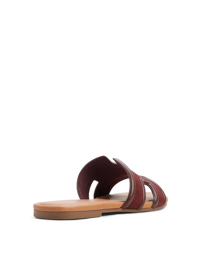 Call it Spring Kamiko Ladies Red Flat Sandals