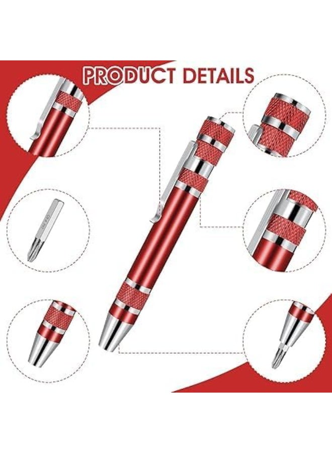 8-in-1 Mini Screwdriver Set | Magnetic Pen-Style Screwdriver for Repairs and Installations, 1 Piece  - Image 5