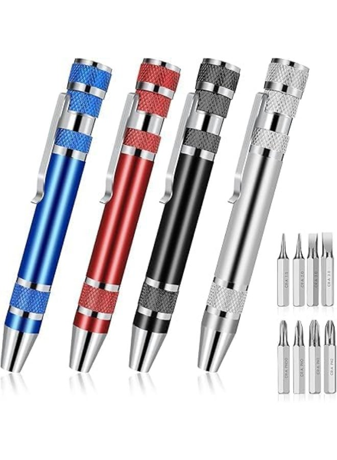 8-in-1 Mini Screwdriver Set | Magnetic Pen-Style Screwdriver for Repairs and Installations, 1 Piece  - Image 1